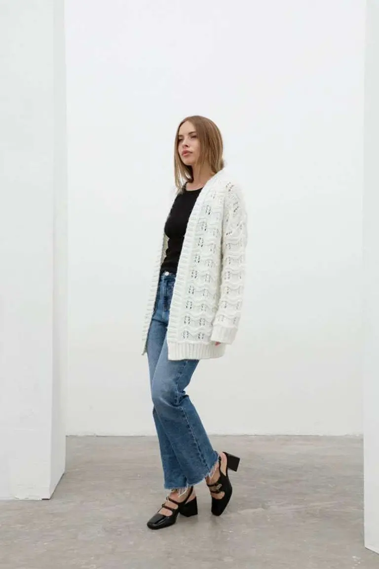 Saco Abierto Tramado de Hesed en Chaquetas para argentina