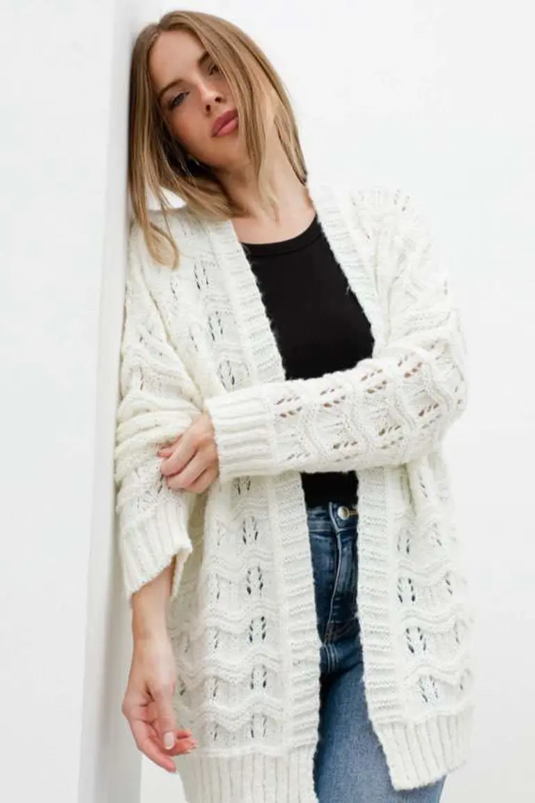 Saco Abierto Tramado de Hesed en Chaquetas para argentina