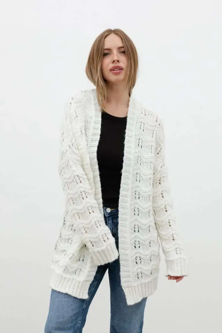 Saco Abierto Tramado de Hesed en Chaquetas para argentina