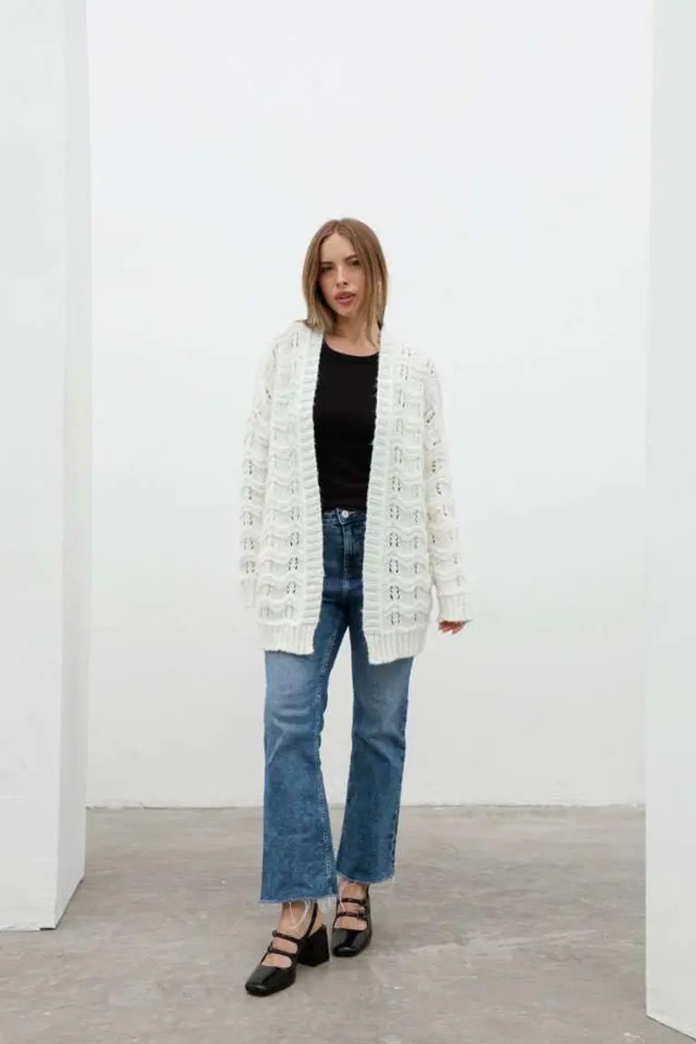 Saco Abierto Tramado de Hesed en Chaquetas para argentina