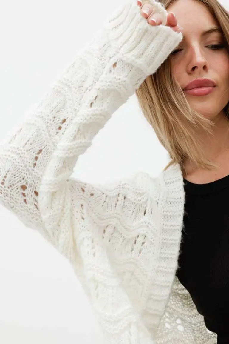 Saco Abierto Tramado de Hesed en Chaquetas para argentina