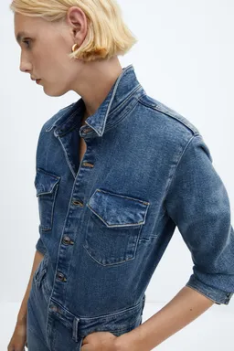 Mono largo jean de Mango en Monos para argentina