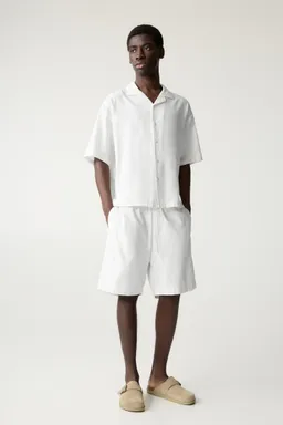 Bermuda jogger lino de Pull&Bear en Bermudas y Shorts para argentina