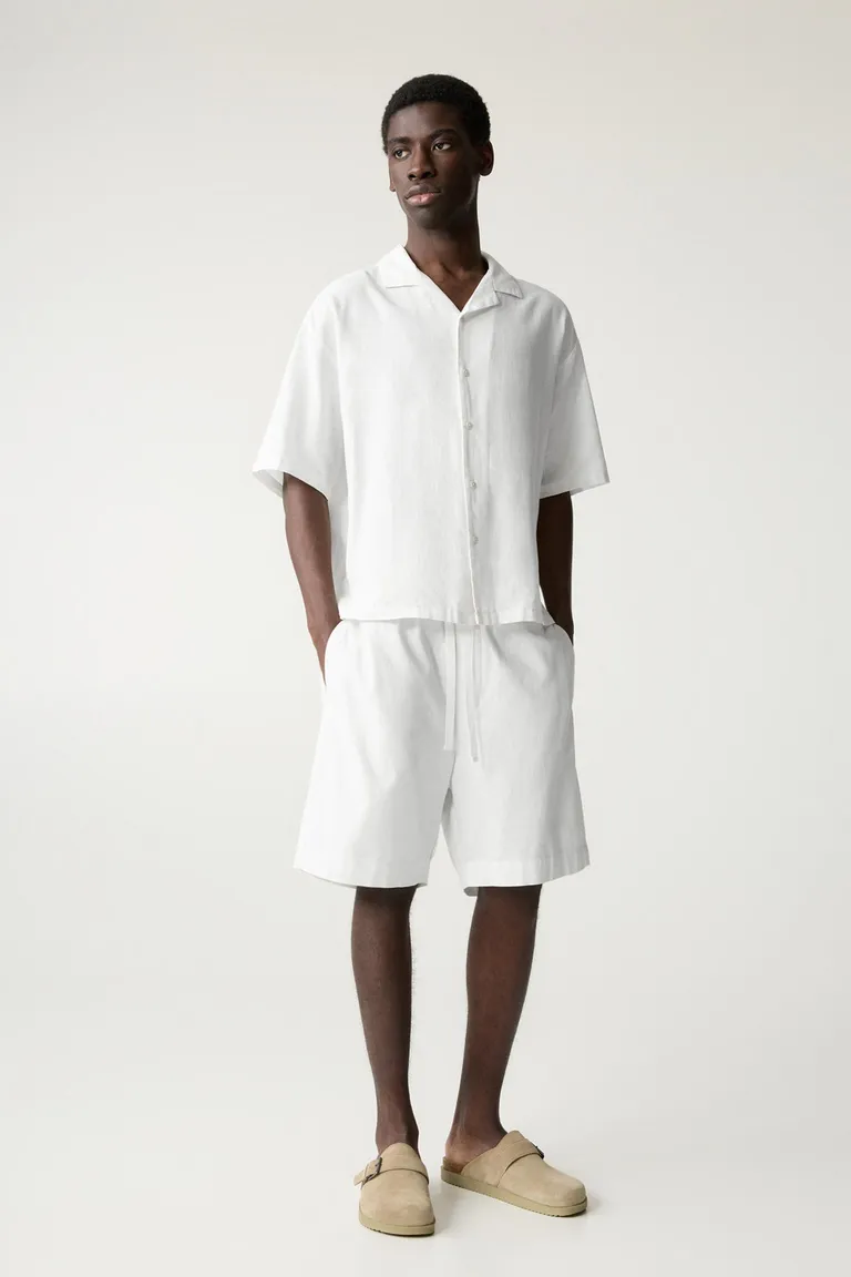 Bermuda jogger lino de Pull&Bear en Bermudas y Shorts para argentina