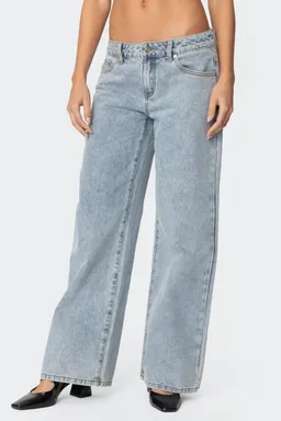 Jeans tiro bajo corazón de Edikted en Pantalones para argentina