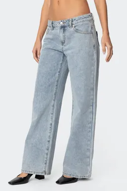Jeans tiro bajo corazón de Edikted en Pantalones para argentina
