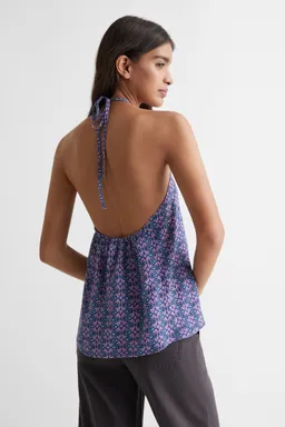 Top cruzado con estampa de Mango Teen en Tops para argentina