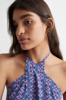 Top cruzado con estampa de Mango Teen en Tops para argentina