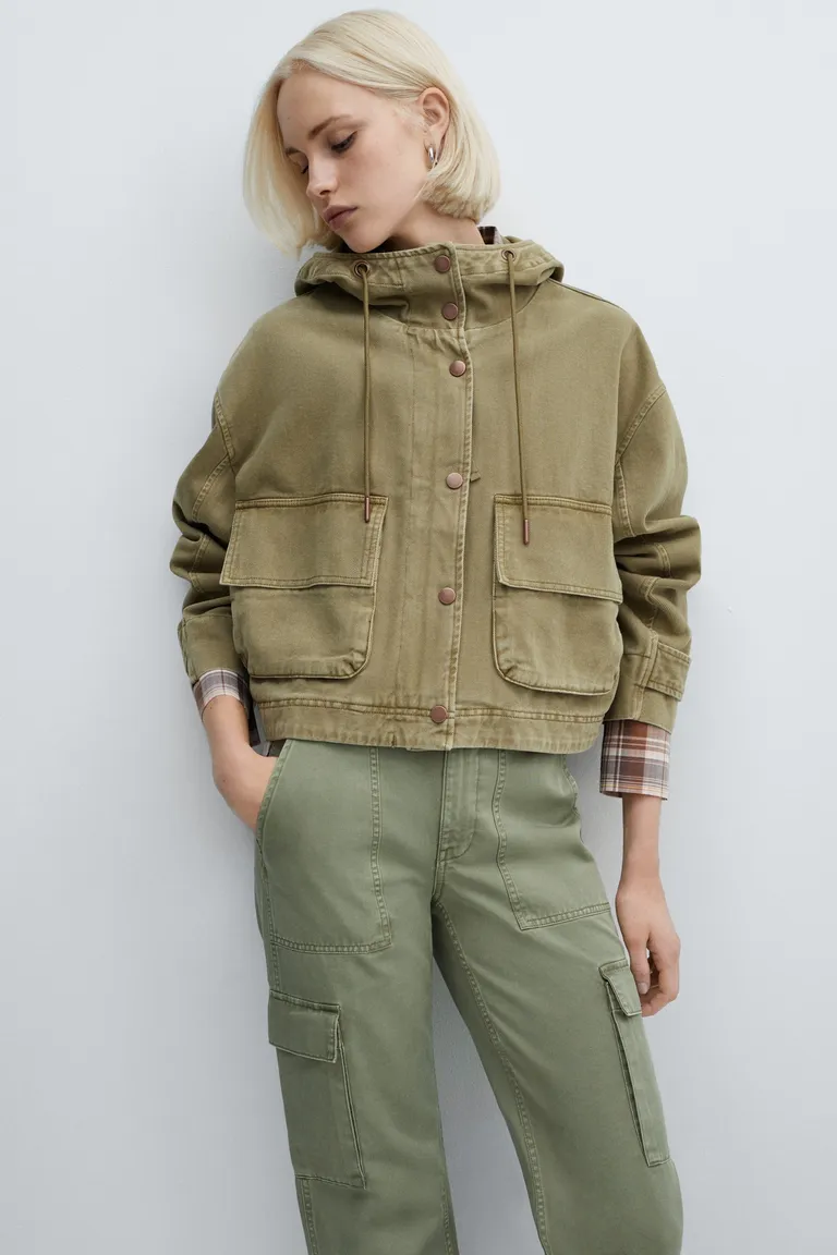 Parka algodón con bolsillos de Mango en Chaquetas para argentina
