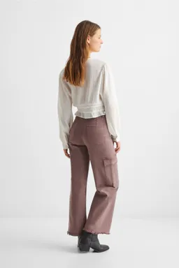 Pantalón culotte cargo de Mango Teen en Pantalones para argentina
