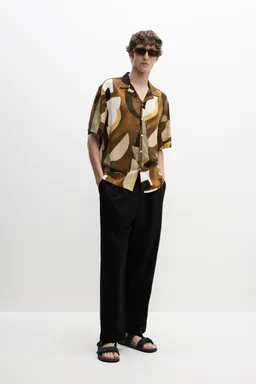 Camisa estilo resort estampada de Lefties en Camisas para argentina