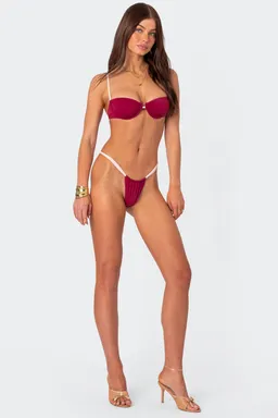 Top bikini cubierto de Edikted en Swimwear y Beachwear para argentina
