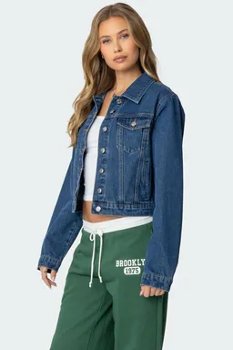 Campera denim barb de Edikted en Chaquetas para argentina