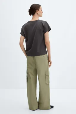 Remera calada algodón de Mango en Remeras para argentina