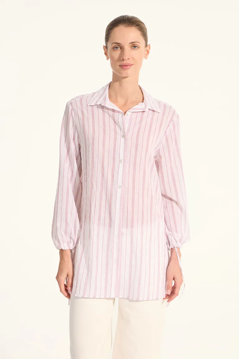 Camisa de corte holgado en voile arrugado para mujer de Portsaid en Camisas para argentina