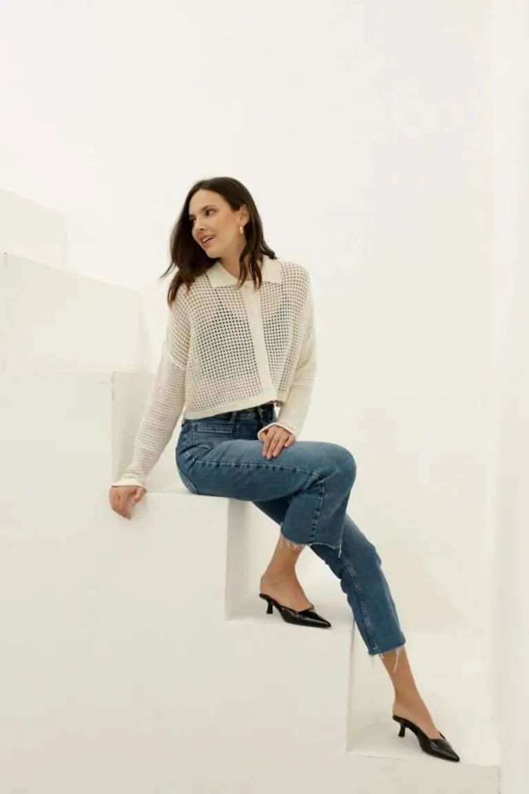 Saco de Hilo Calado de Hesed en Chaquetas para argentina