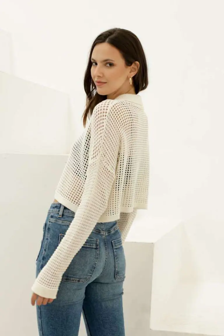 Saco de Hilo Calado de Hesed en Chaquetas para argentina