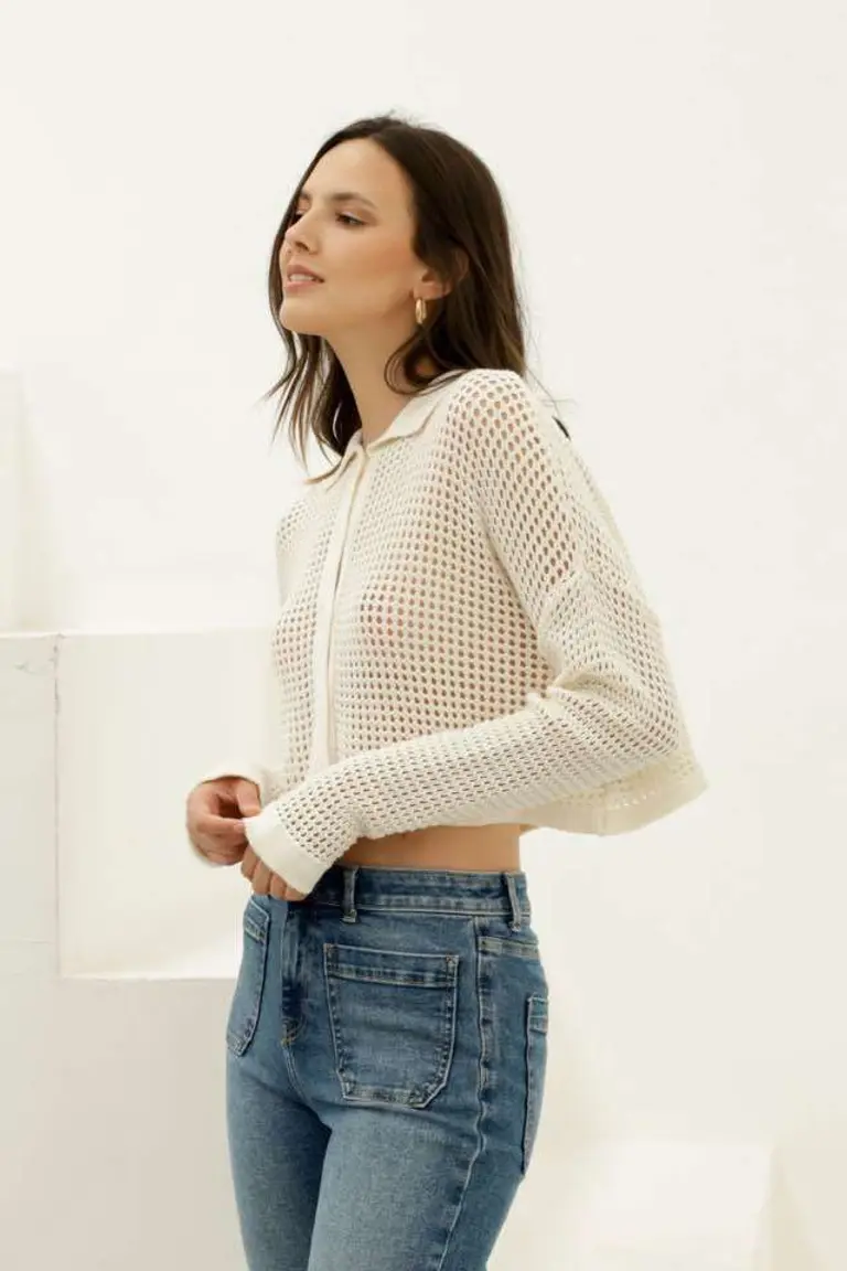 Saco de Hilo Calado de Hesed en Chaquetas para argentina