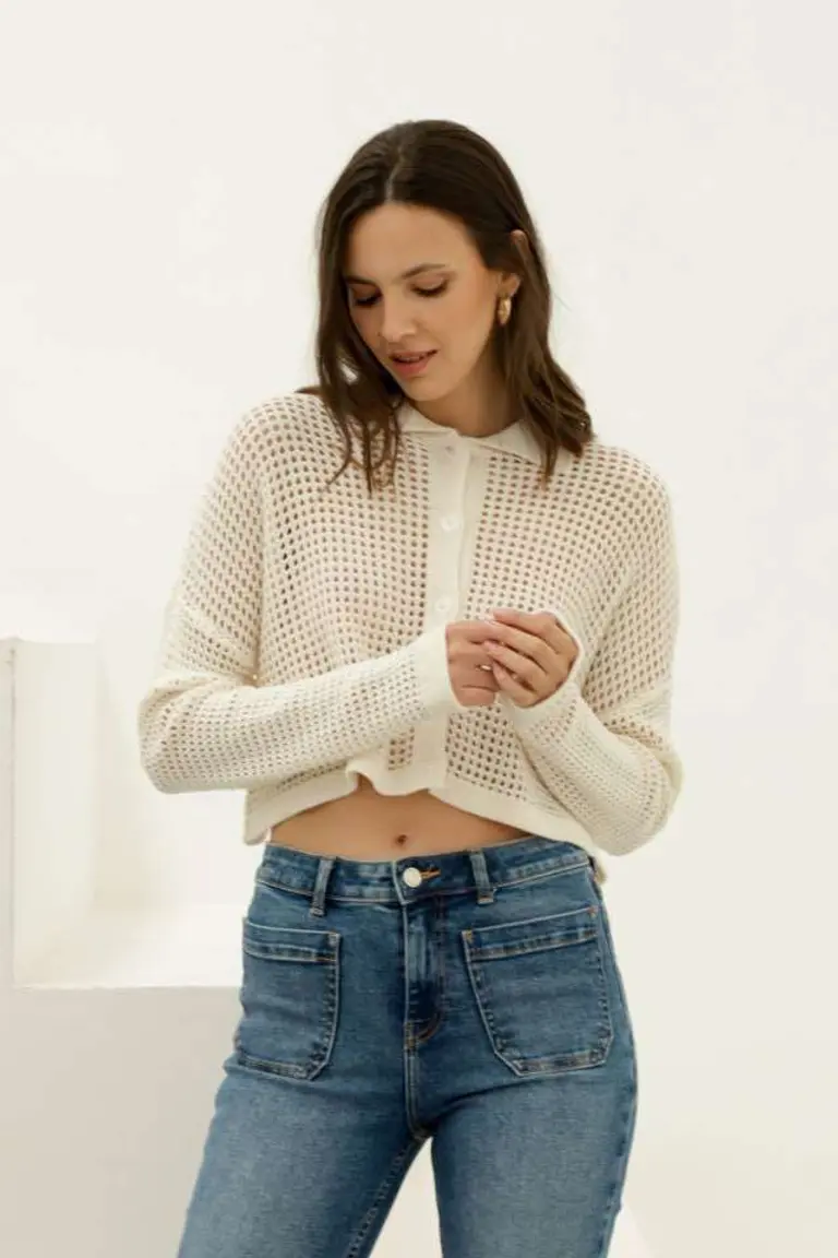 Saco de Hilo Calado de Hesed en Chaquetas para argentina