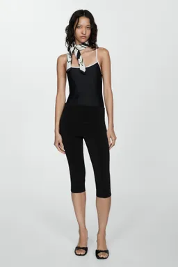 Leggings capri ajustados de Mango en Pantalones para argentina