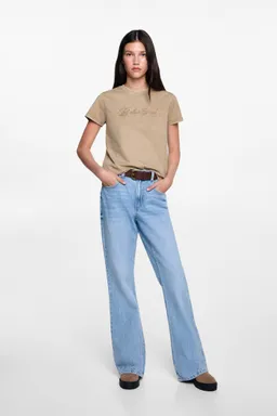 Remera algodón efecto lavado de Mango Teen en Remeras para argentina