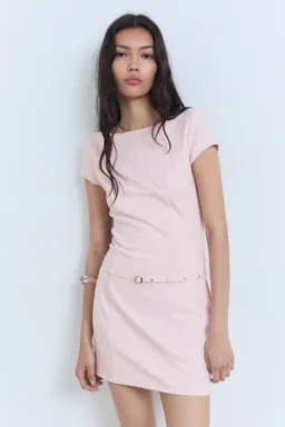 Vestido corto con cinturón de Mango en Vestidos para argentina