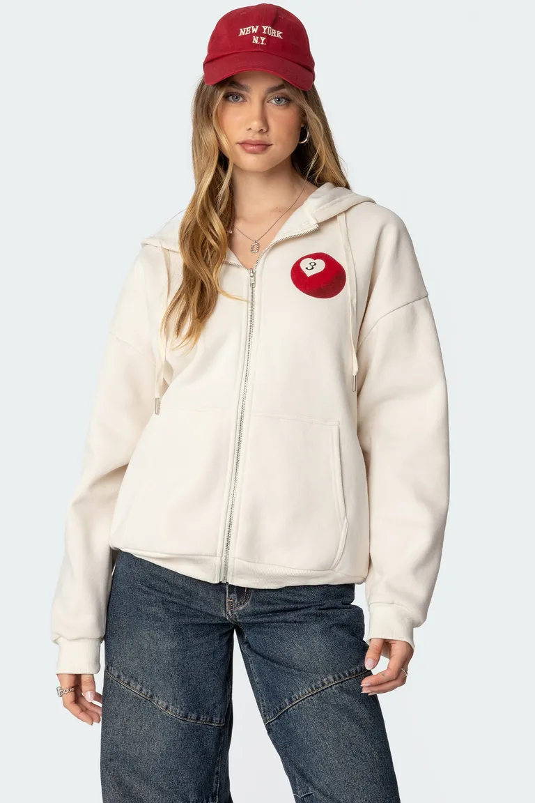 Buzo magic cierre oversize de Edikted en Buzos y Sweaters para argentina