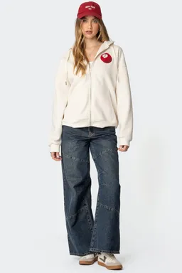 Buzo magic cierre oversize de Edikted en Buzos y Sweaters para argentina
