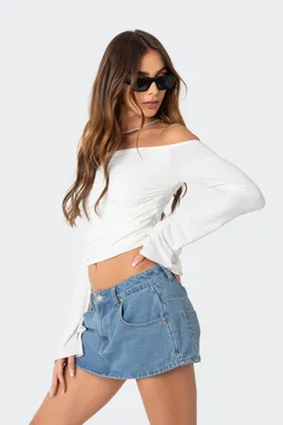 Top corey con hombros descubiertos de Edikted en Tops para argentina