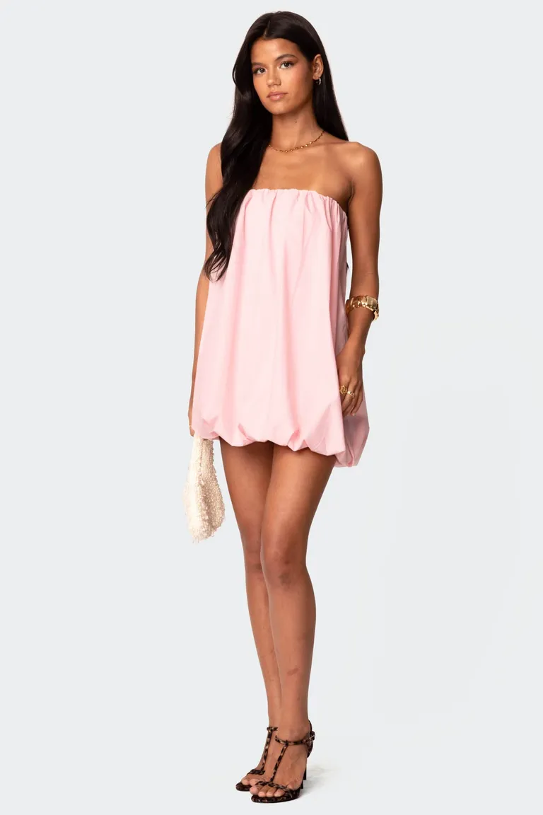 Mini vestido strapless met de Edikted en Vestidos para argentina