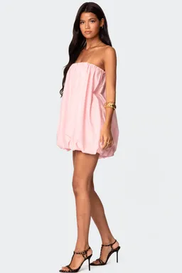 Mini vestido strapless met de Edikted en Vestidos para argentina