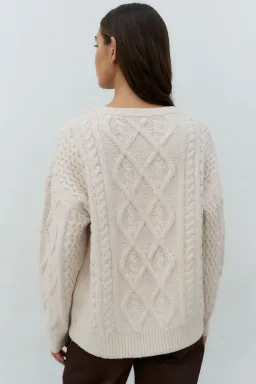 Sweater Trenzado Oversized de Sky en Buzos y Sweaters para argentina