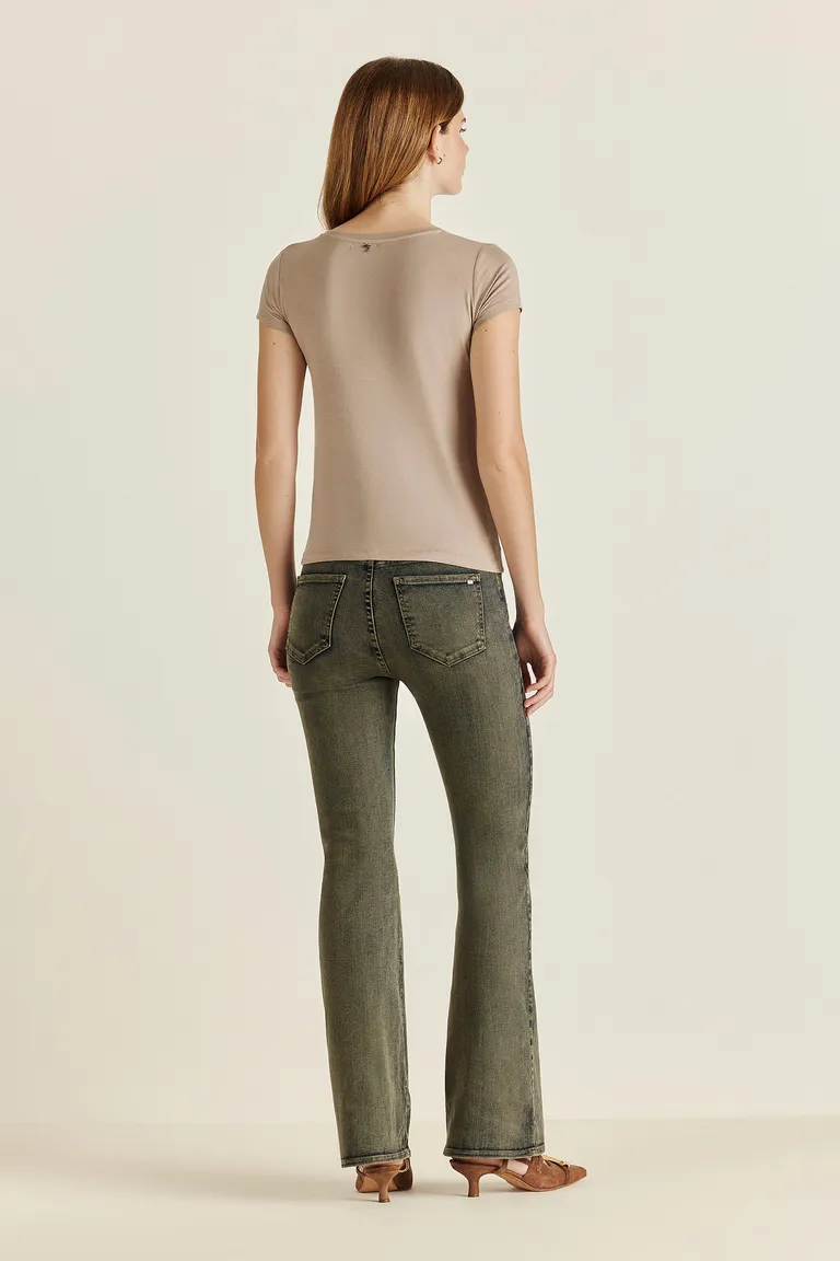 Remera de punto premium con detalle brillante y calce suelto para apariencia moderna y casual de Tucci en Remeras para argentina