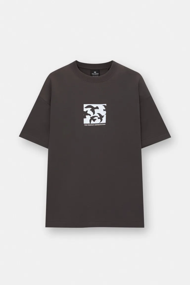 Sudadera manga corta de Pull&Bear en Remeras y Polos para argentina