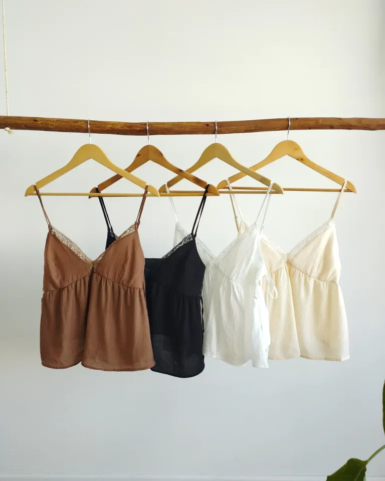 Blusa marrón holgada y versátil para mujer de Lemmon en Blusas para argentina