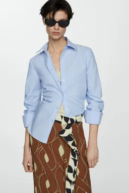 Falda estampada volante de Mango en Faldas para argentina