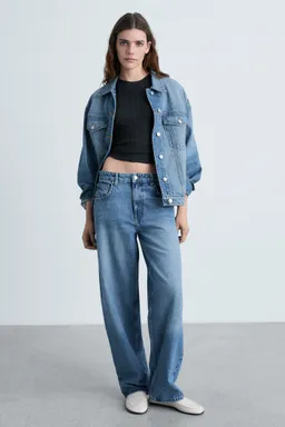 Jeans balloon tiro medio de Mango en Pantalones para argentina