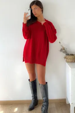 Sweater largo full trenzado owen de Benka en Buzos y Sweaters para argentina