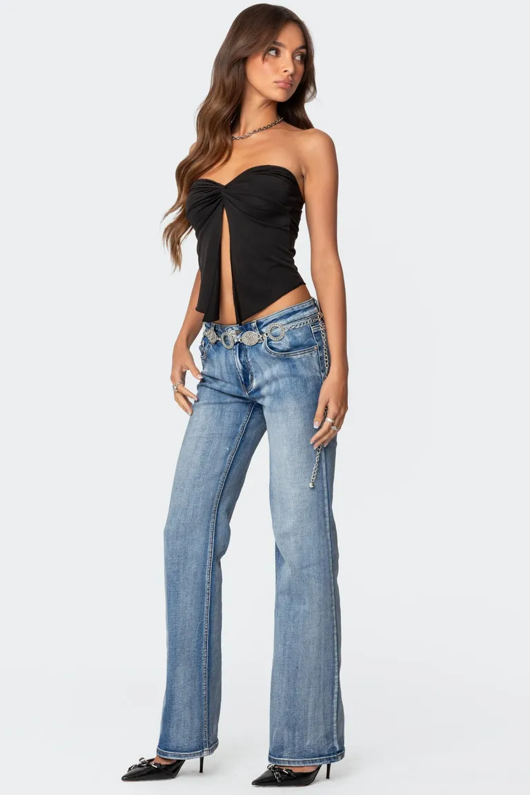 Top tubo abertura torcida de Edikted en Tops para argentina