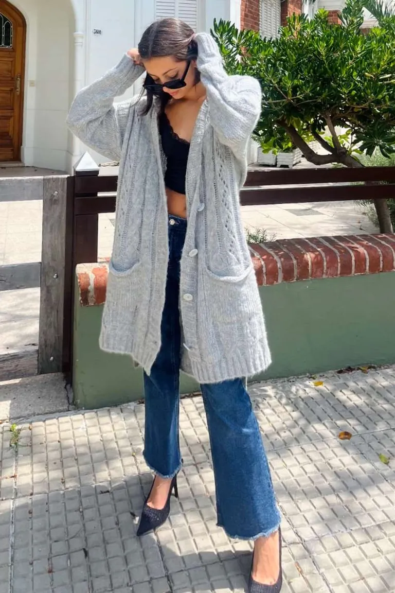 Saco Estilo Cardigan de Hesed en Buzos y Sweaters para argentina