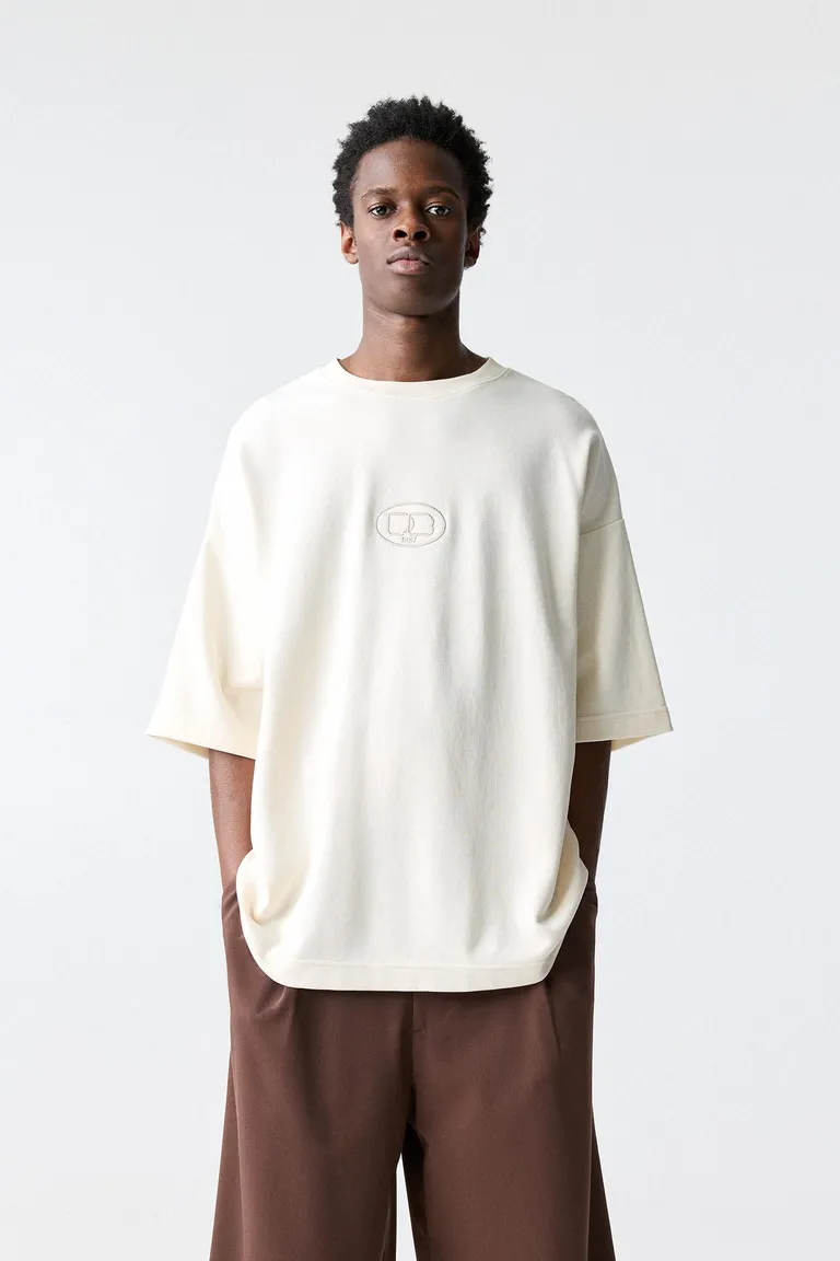 Sudadera manga corta logo de Pull&Bear en Remeras y Polos para argentina