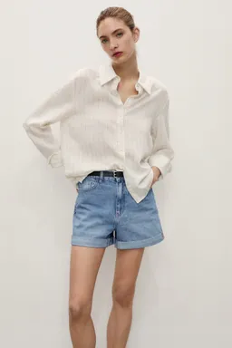 Shorts denim mom fit de Mango en Shorts para argentina