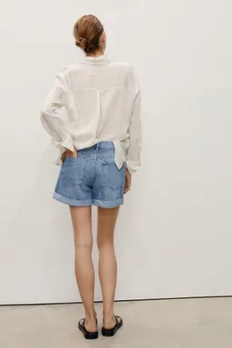 Shorts denim mom fit de Mango en Shorts para argentina