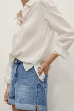 Shorts denim mom fit de Mango en Shorts para argentina