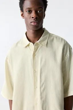 Camisa rayas manga corta de Pull&Bear en Camisas para argentina