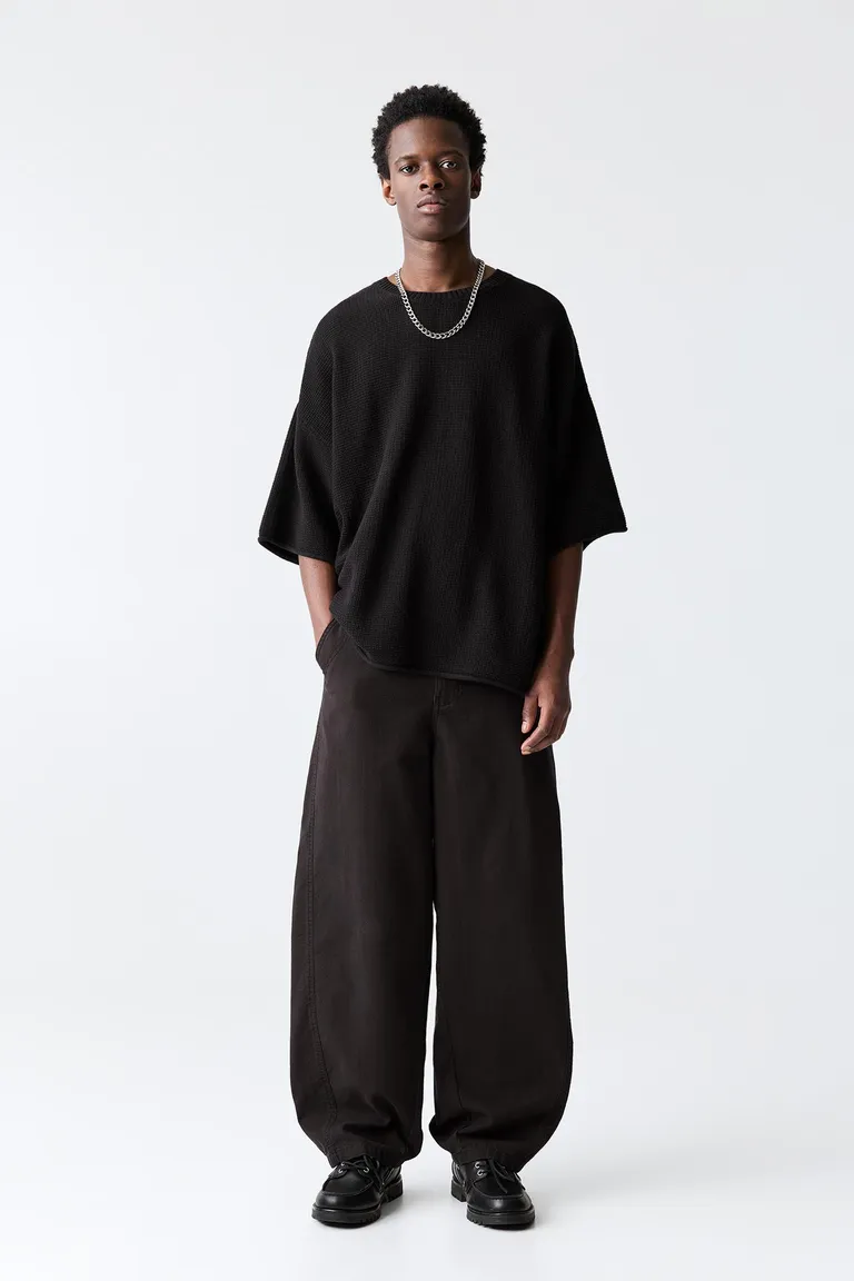 Pantalón balloon ancho de Pull&Bear en Pantalones para argentina