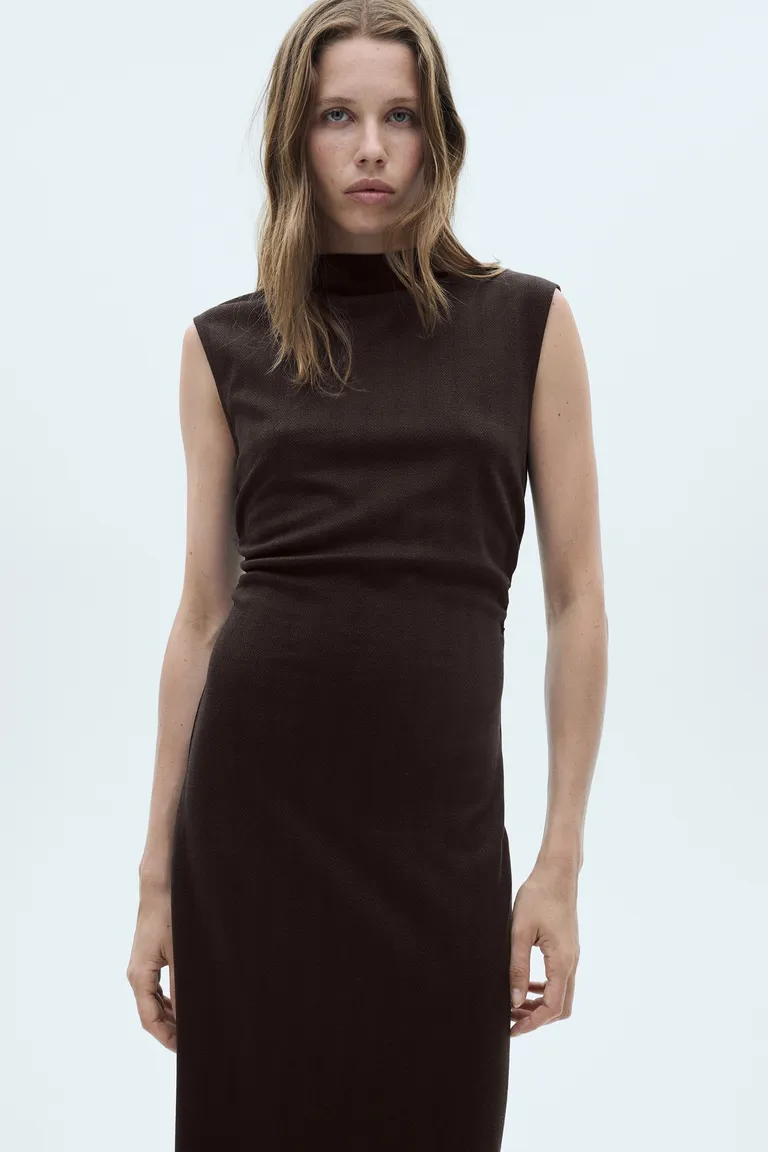 Vestido punto fruncido de Mango en Vestidos para argentina