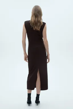 Vestido punto fruncido de Mango en Vestidos para argentina