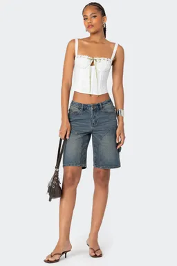 Bermudas denim carpenter de Edikted en Shorts para argentina