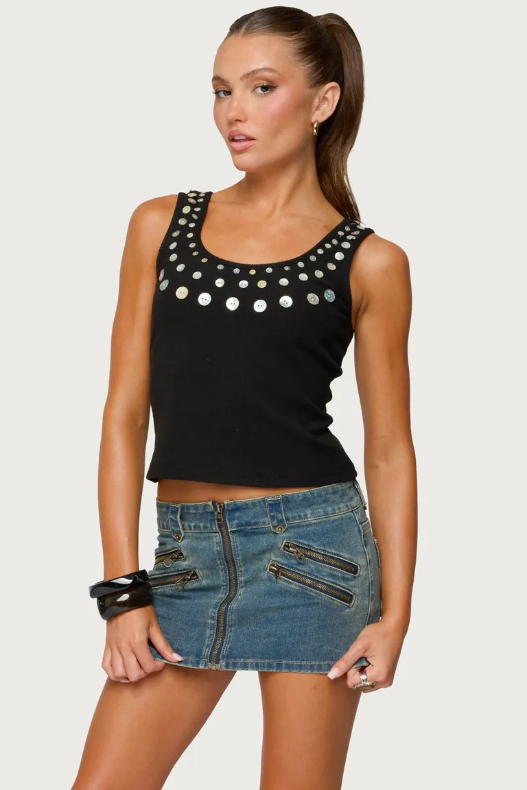 Musculosa beach babe de Edikted en Tops para argentina